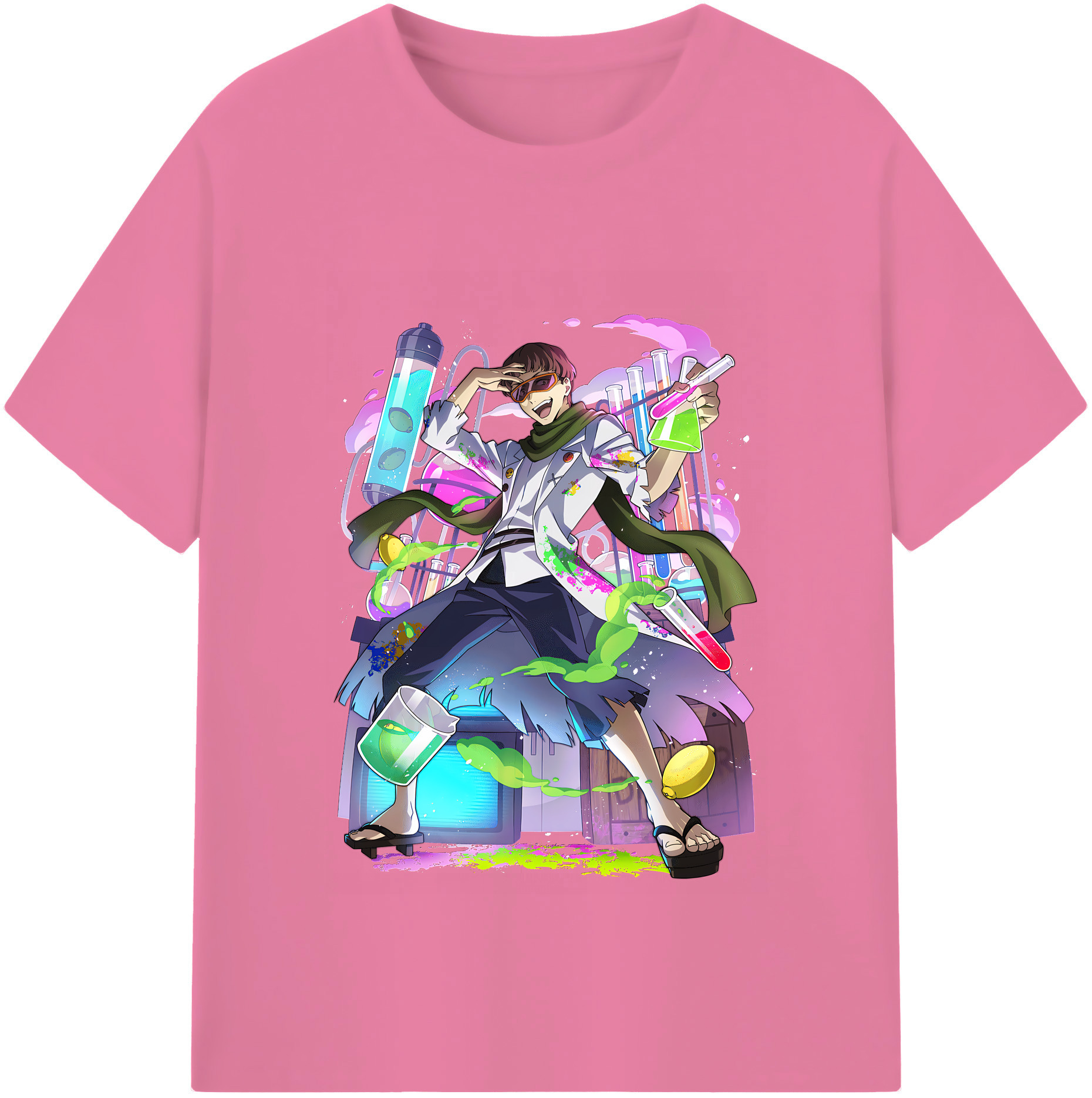 （画像用） 文豪ストレイドッグス Bungo Stray Dogs 綿100％半袖Tシャツ（フロントプリント）